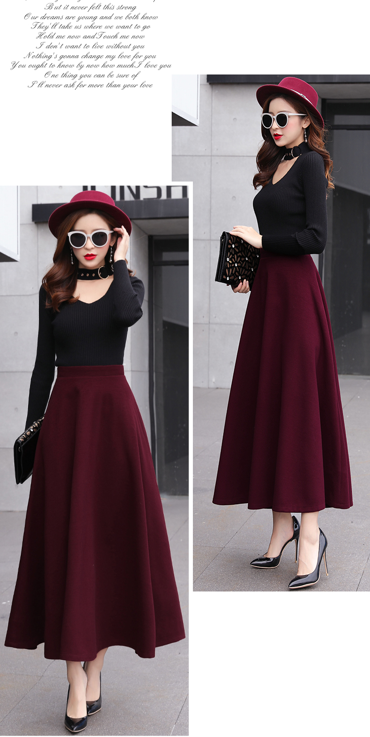 Title 5, Thick woolen skirt