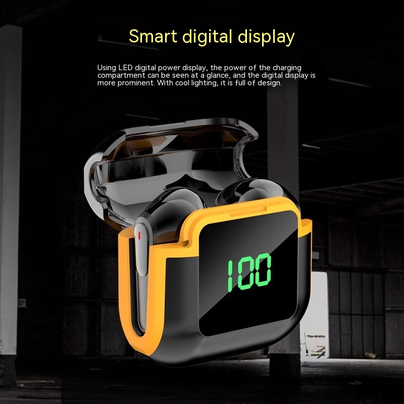 Wireless Binaural New Smart Digital Display Noise-reduction Bluetooth Headset - Image 7