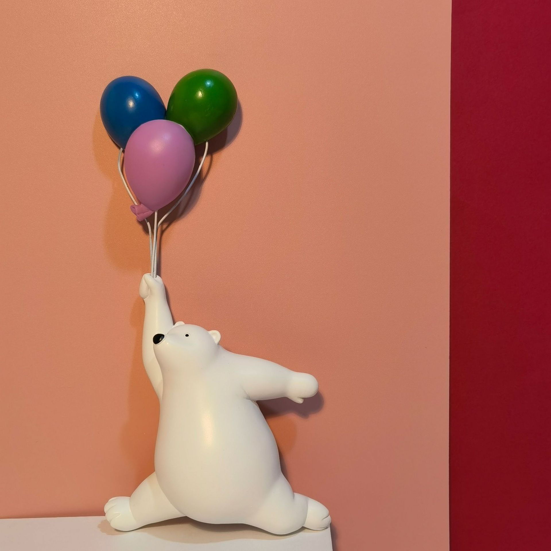 Wall-mounted Balloon Bear Decoration For Living Room And Bedroom Backdrops 3