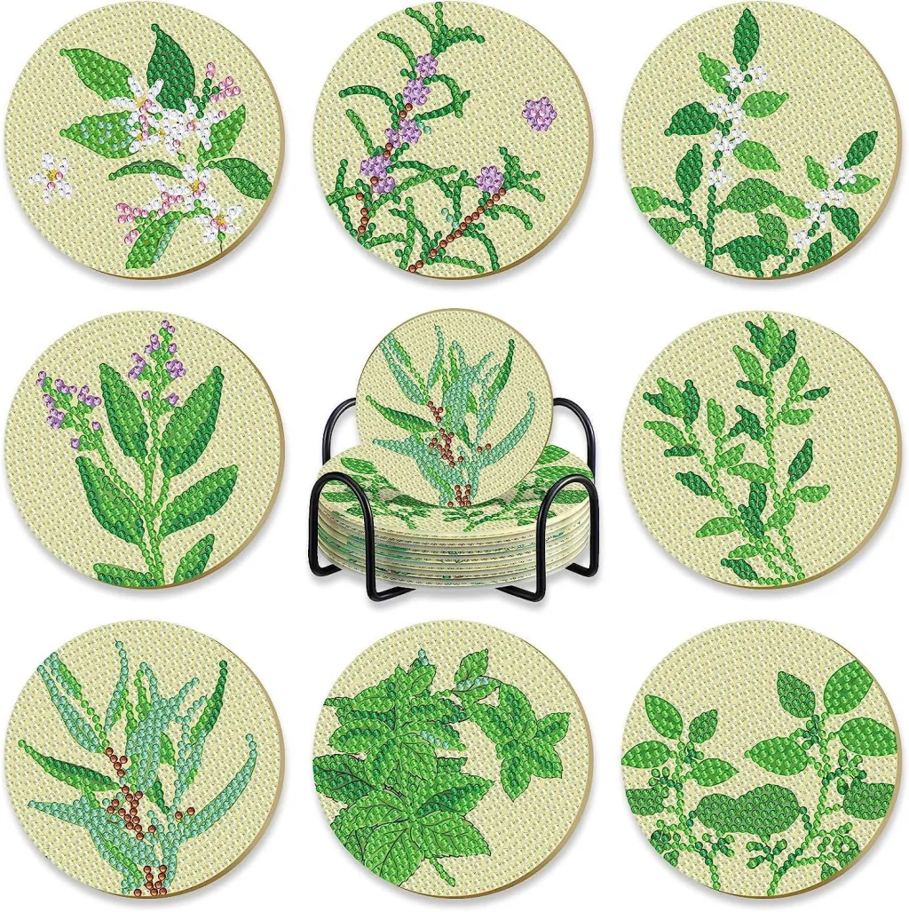 Cartoon Anime DIY Diamond Painting Coaster - Cm195