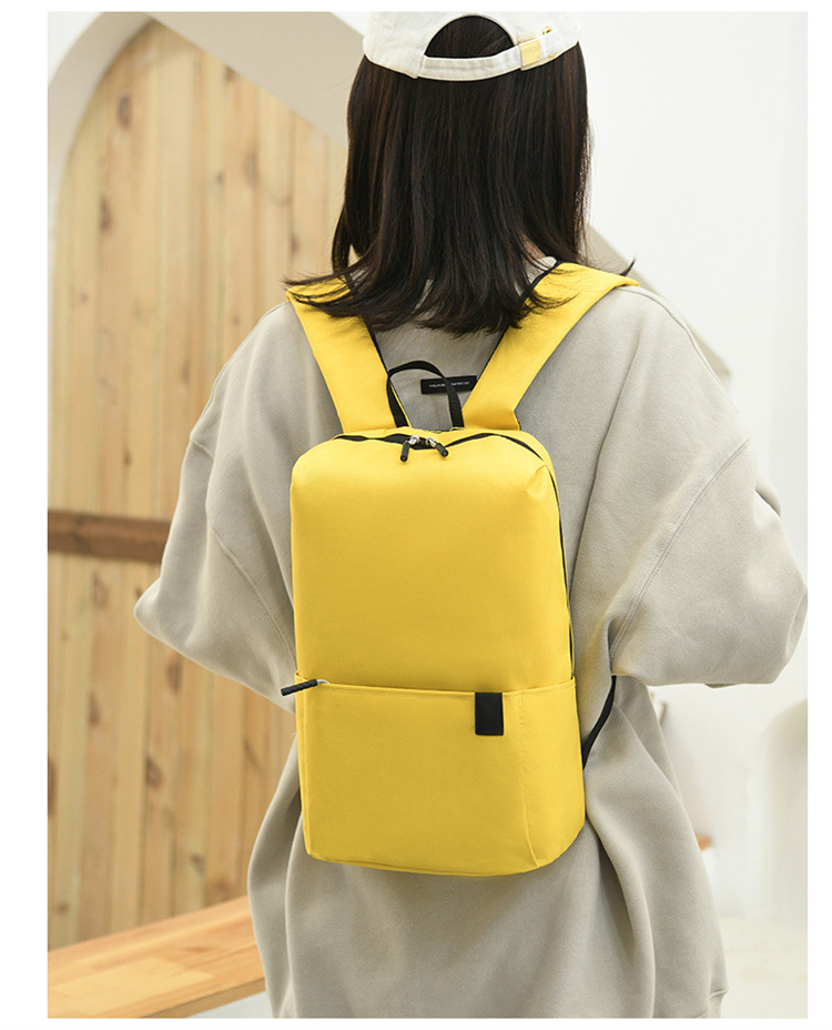 Title 18, Solid Color Waterproof Colorful Computer Backpa...