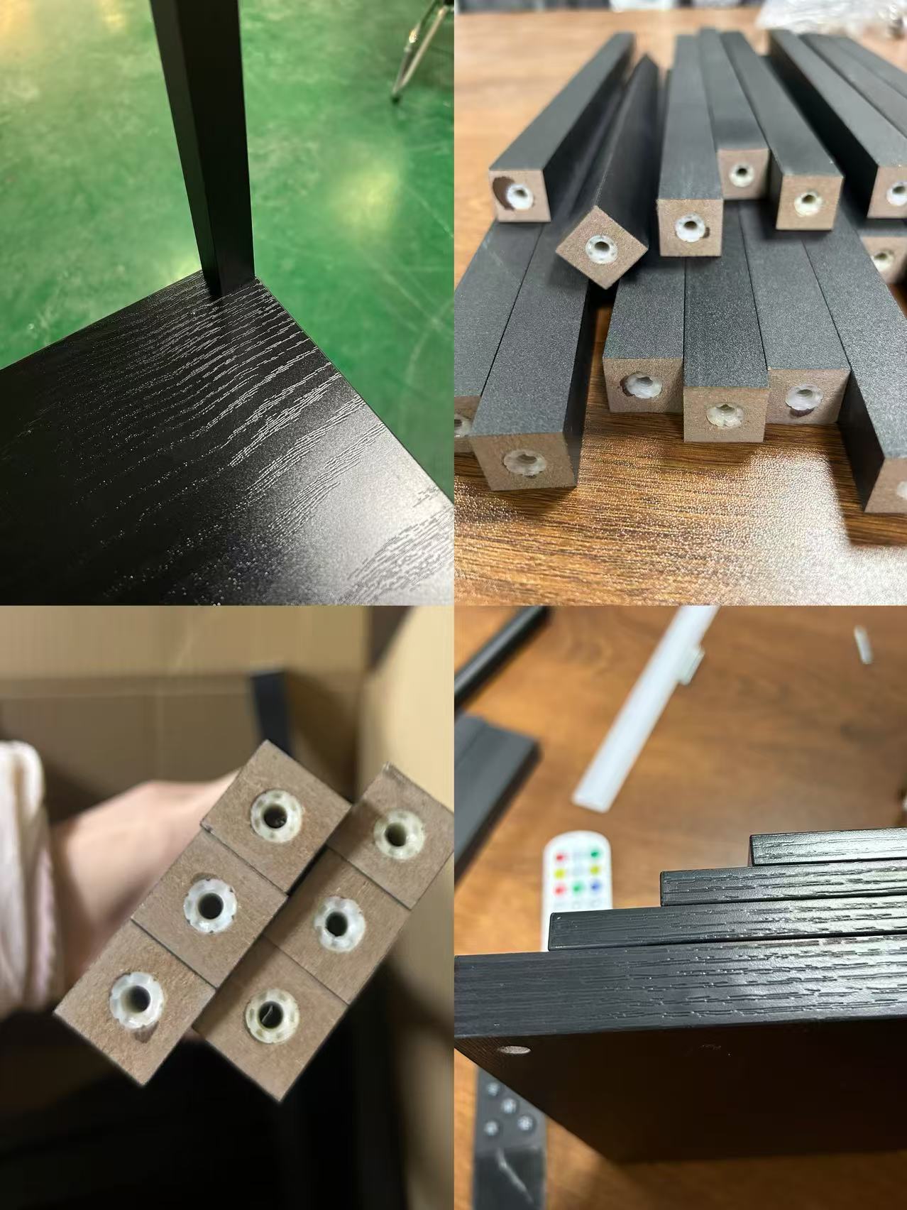 Boho Floor Lamp with Shelves