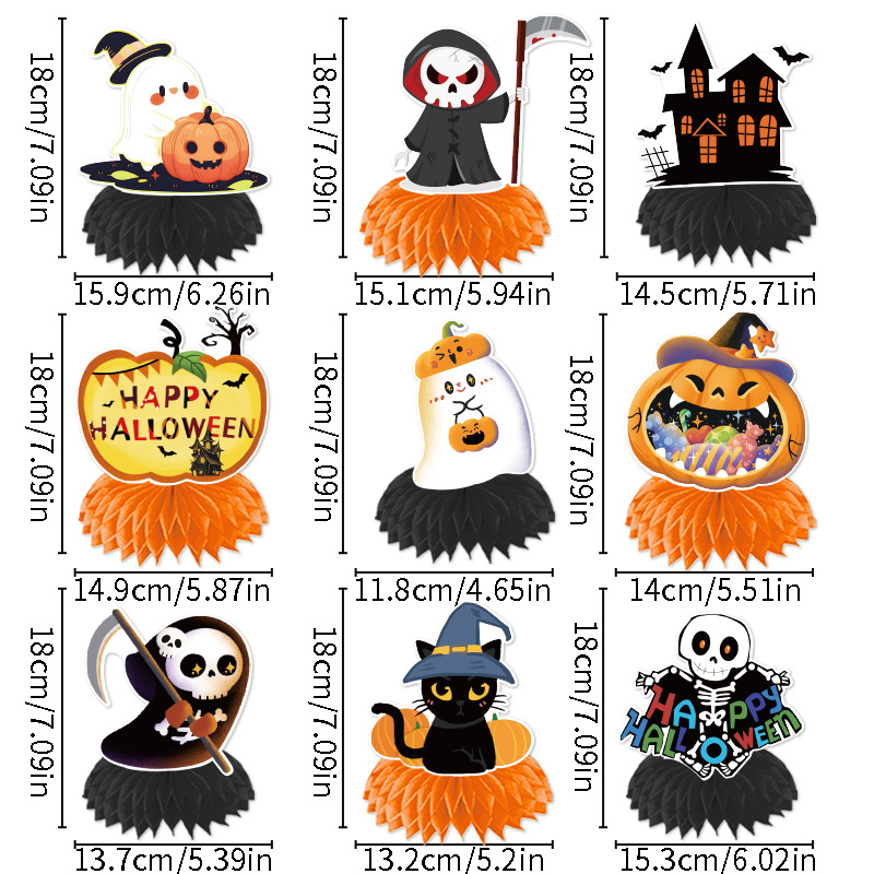 Halloween party bat table decoration hanging decorations