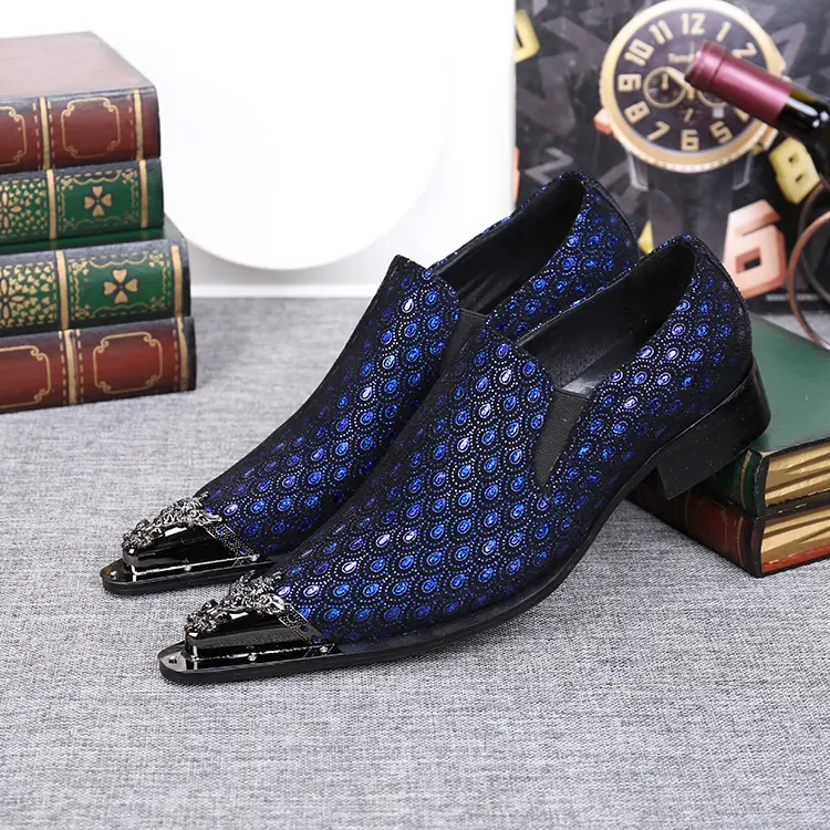 Trendy Leather Shoes Men's Fashion Brogue