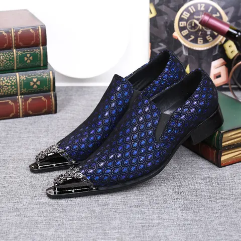 Trendy Leather Shoes Men's Fashion Brogue