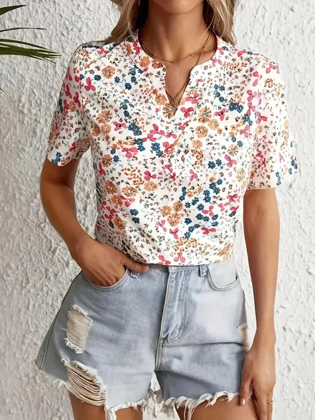 Women's Plant Print 3DT T shirt G107Z94 Xxxl - Shop at LoveMi