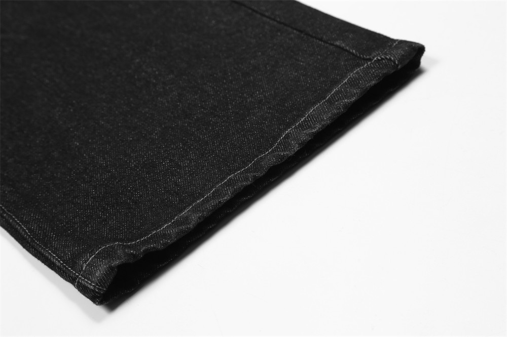 Men's American-style Letter Embroidered Jeans