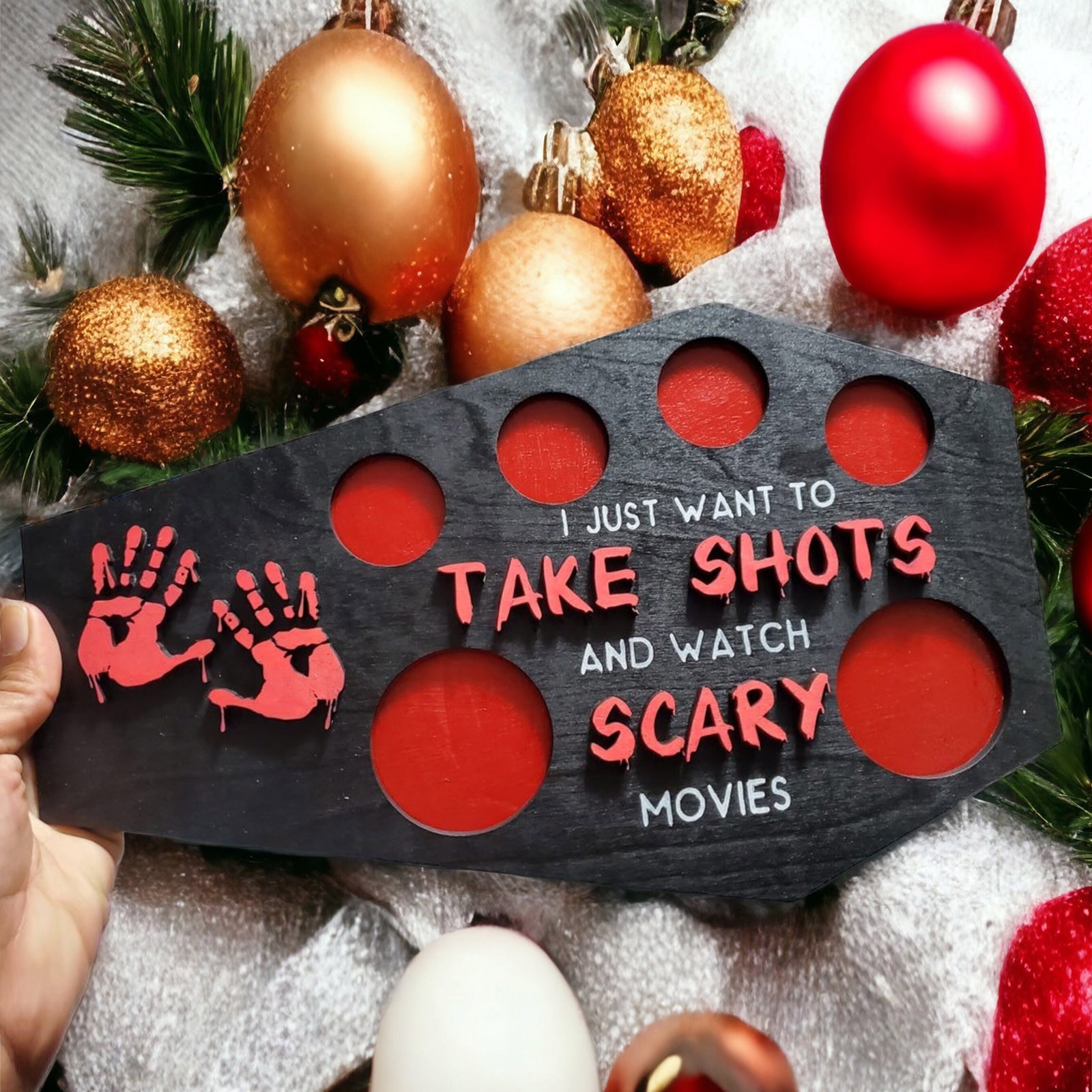Halloween Horror Shooting Tray (Horror Ornaments-24x17x1cm)