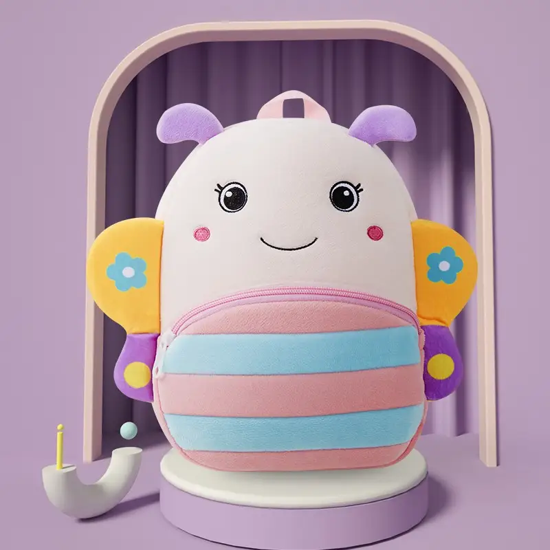 Plush Children's Kindergarten Cute Child Baby Backpack