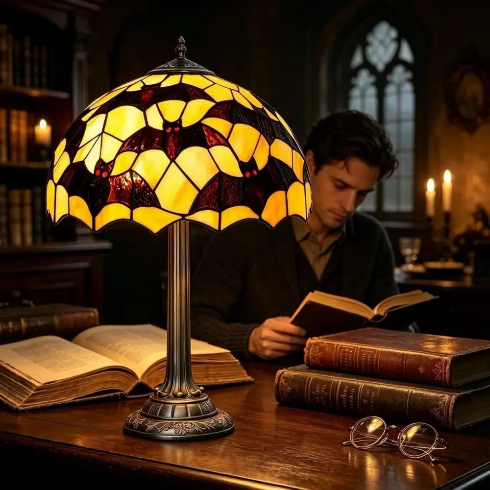 Household Personalized Creative Bat Table Lamp