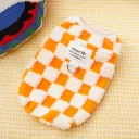 401C Orange Checkerboard