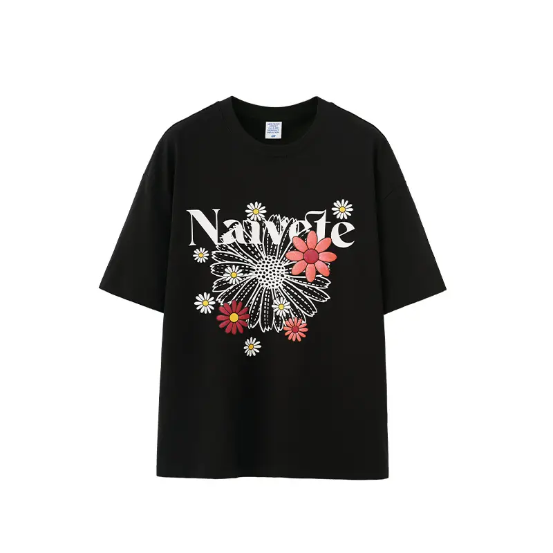 Colorful Puff Print T-shirt