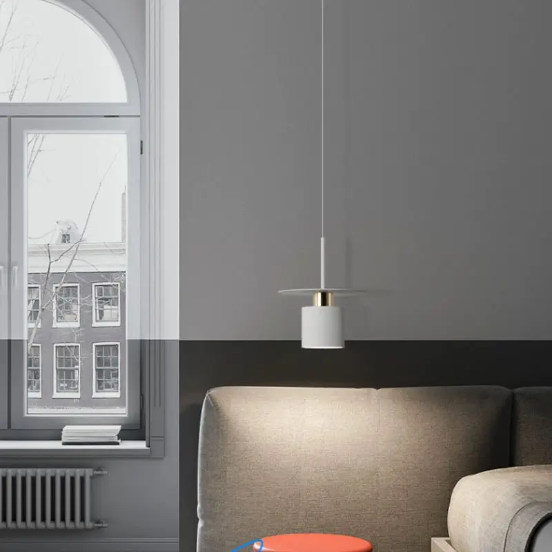 Modern Minimalist Bedroom Bedside Small Droplight Designer