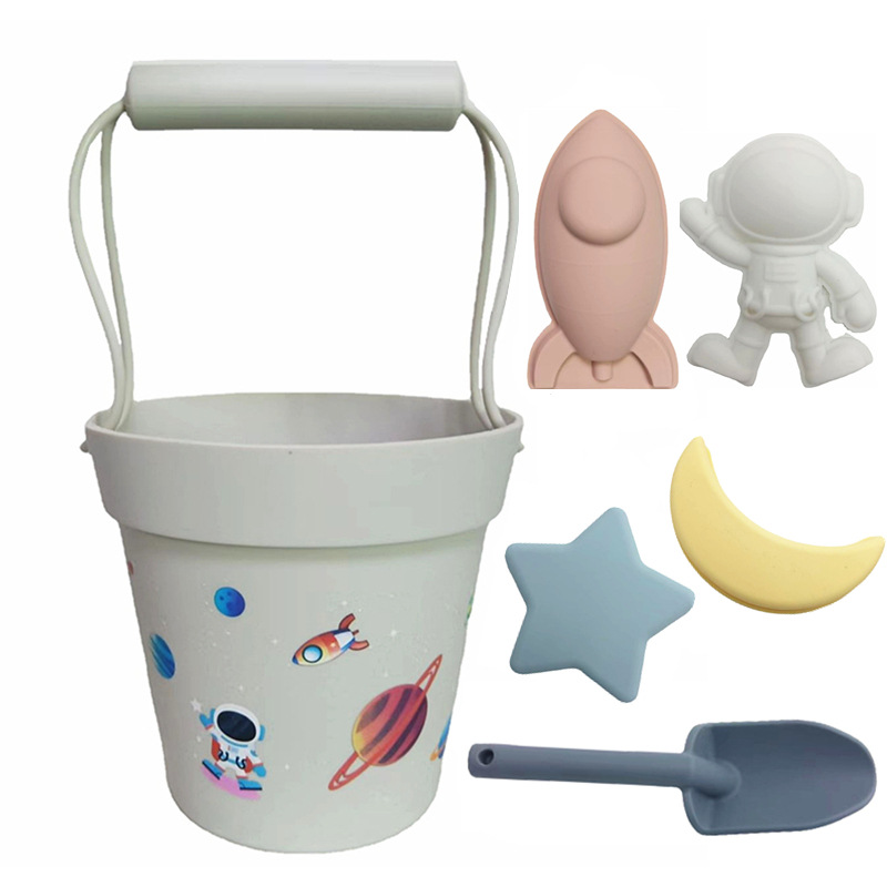 Beach Bucket Alien White