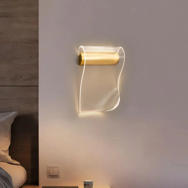 Fashion Simple Living Room Wall Lamp Bedroom