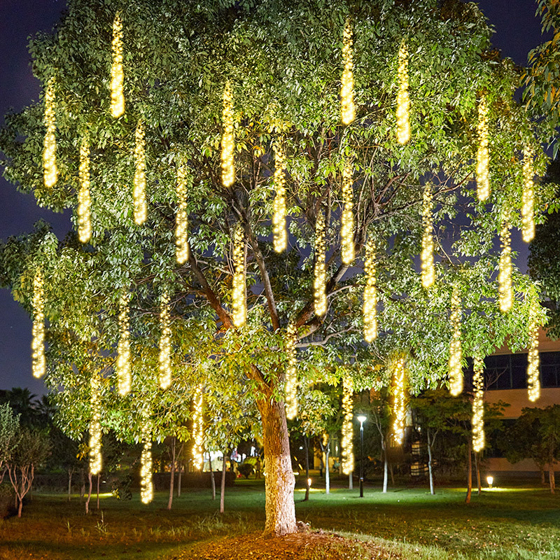 LED Firecrackers Meteor Light Courtyard Tree Hanging Light - Image 2