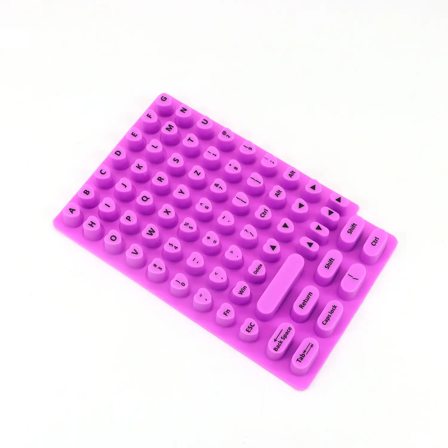91 Button For Desktop And Notebook Computer Silicone Keyboard Stickers