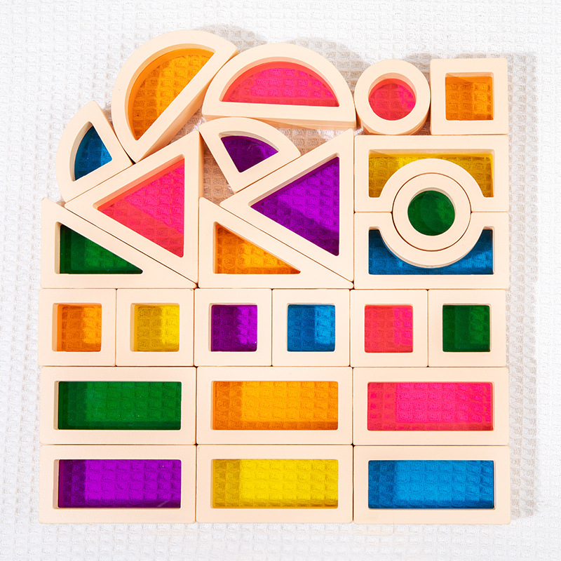 Rainbow Building Blocks