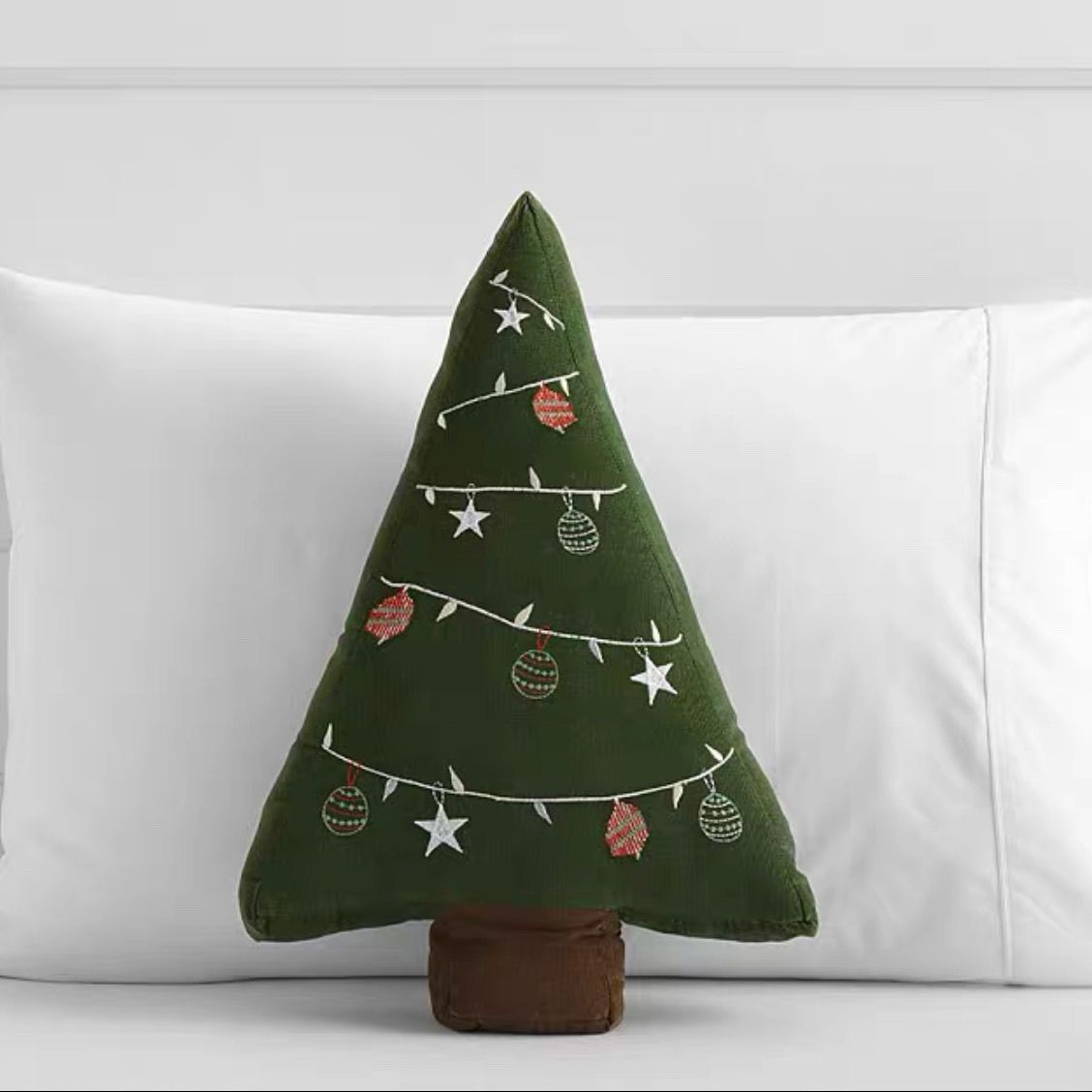 Triangle Christmas Tree Pillow