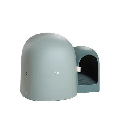 Creative Fully Enclosed Oversized Cat Litter Box Moss Green - Shop at LoveMi