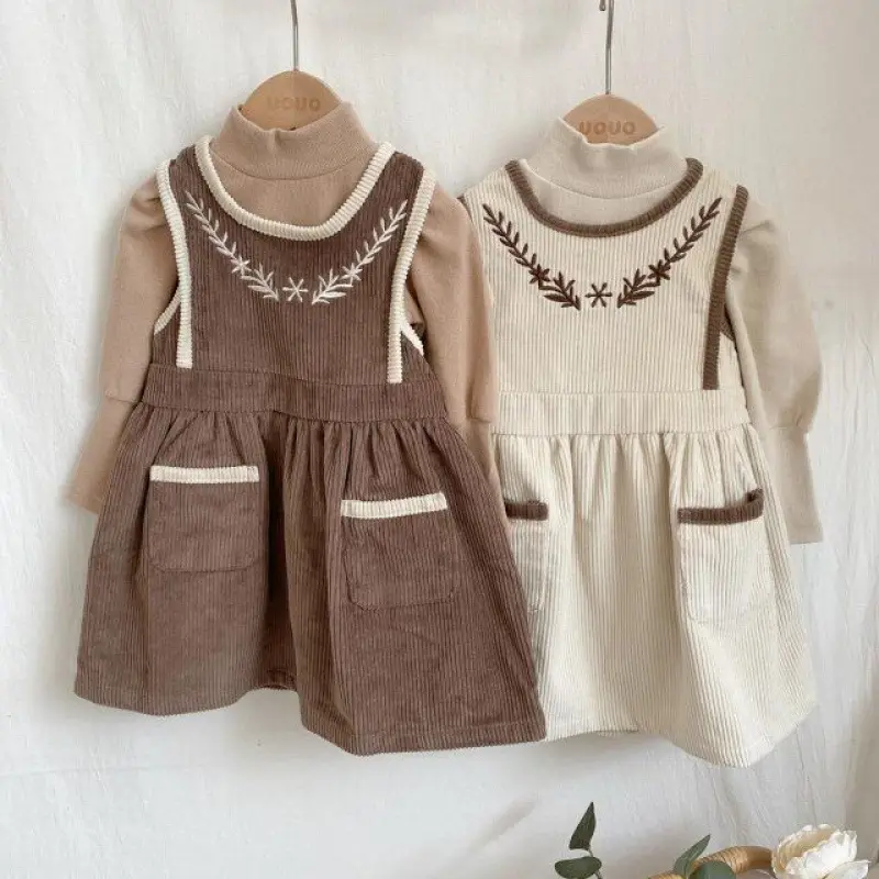 Childrens Clothing Girls Set Springfall Kids Dress