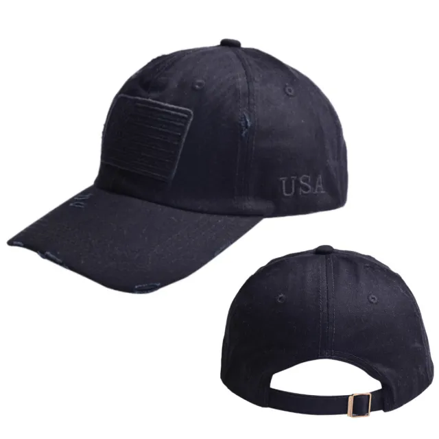 Letter Embroidery USA Flag Baseball Hat Black - Shop at LoveMi