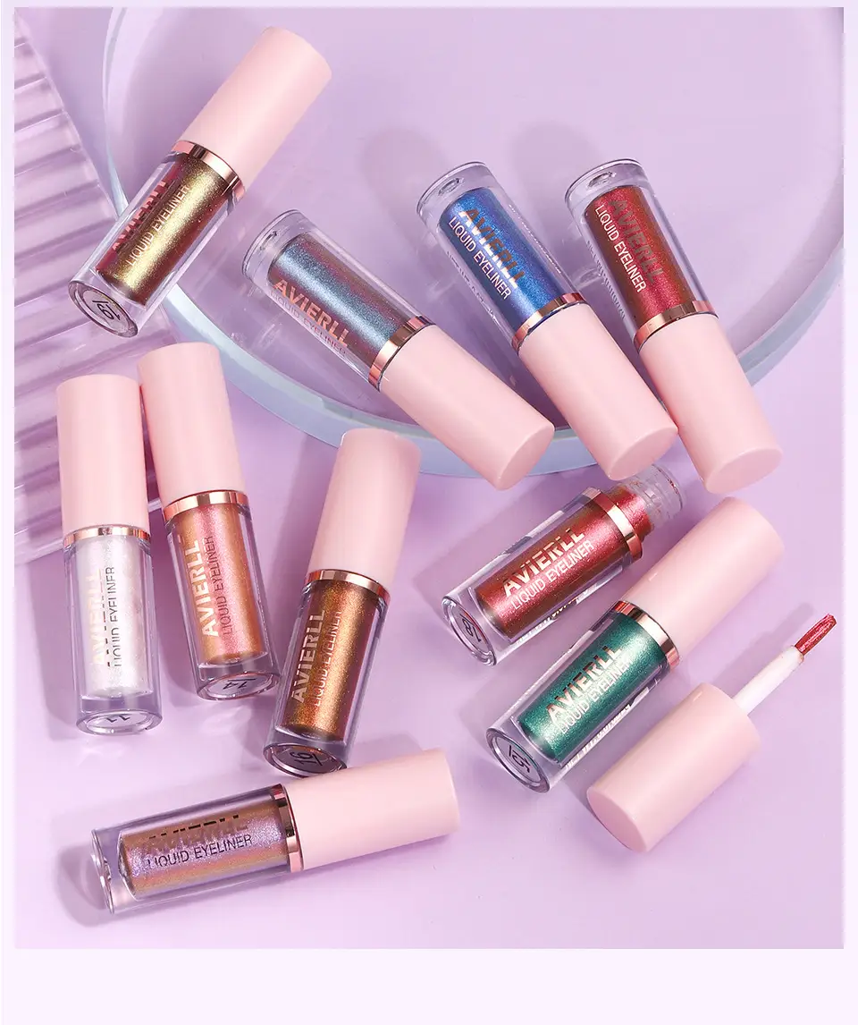 Chameleon Liquid Glitter Eyeliner Set for Eye Makeup