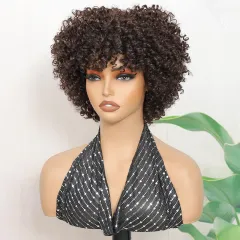 Wig Female Synthetic Wigs Wavy Curly Hair Head Cover - No4 - View 1