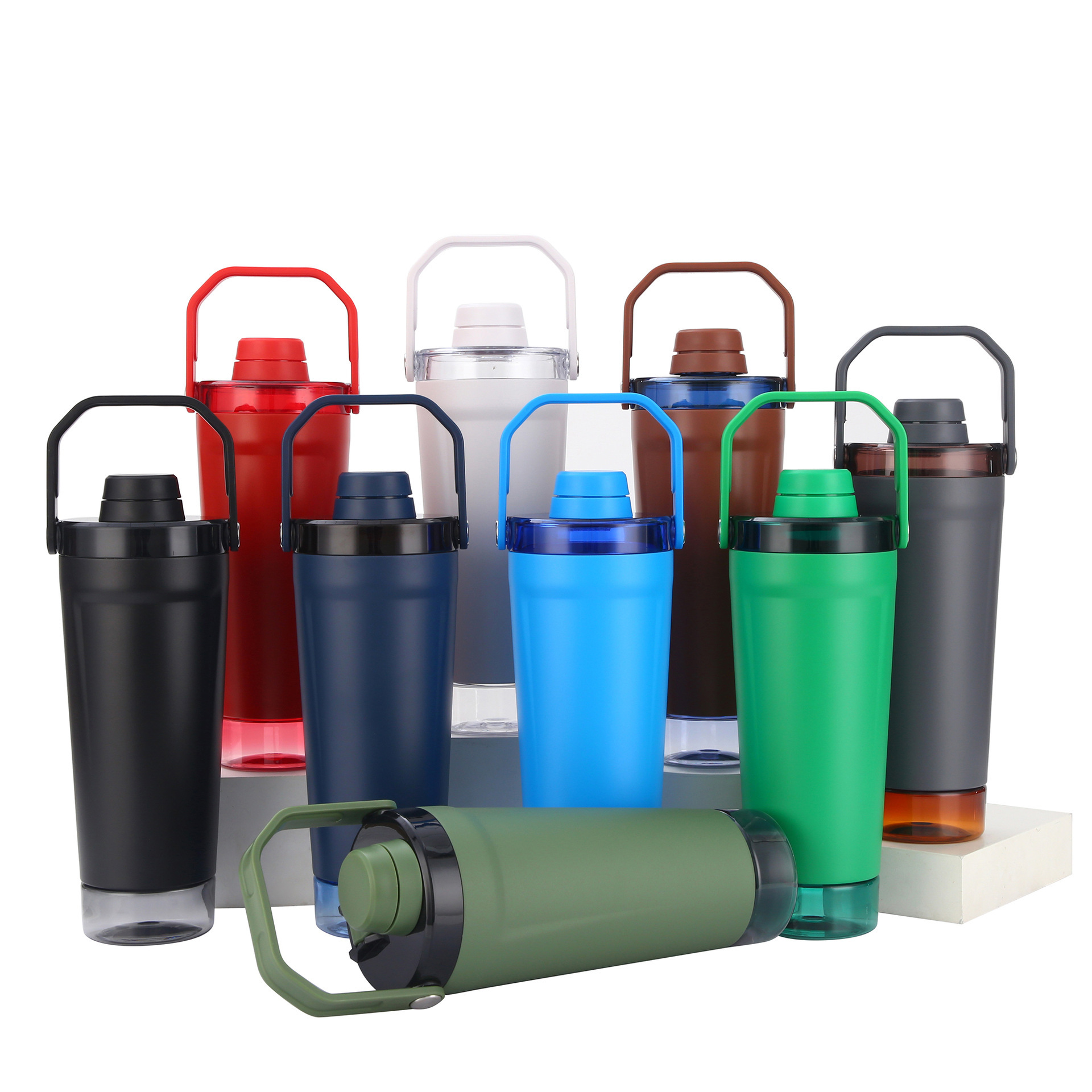 Large-capacity Portable Double-layer 304 Stainless Steel ThermosMug