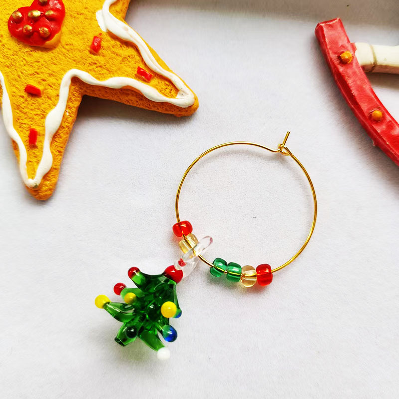 Alloy Christmas Wine Glass Pendant, picture 6 of 12
