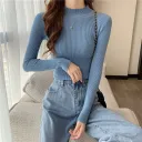 Half Turtleneck Haze Blue