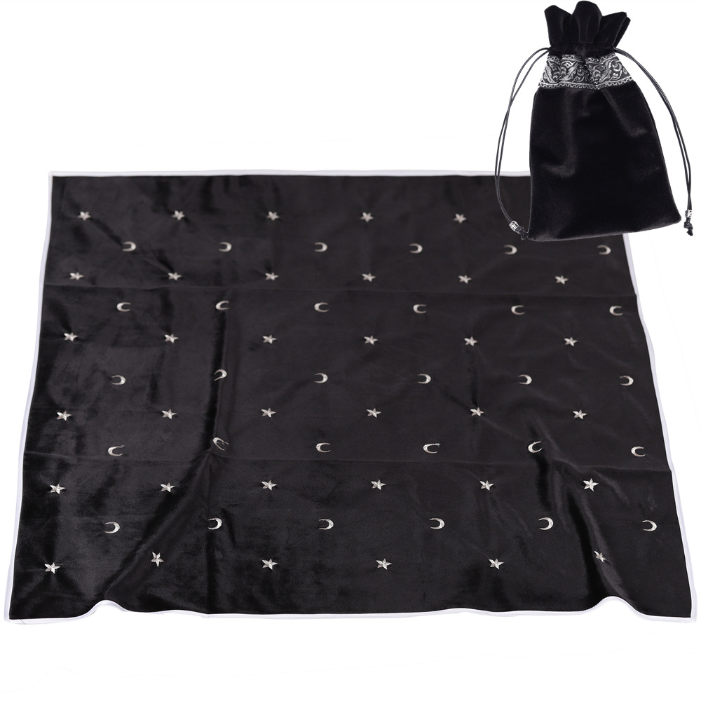 Black Tableclothcard Bag