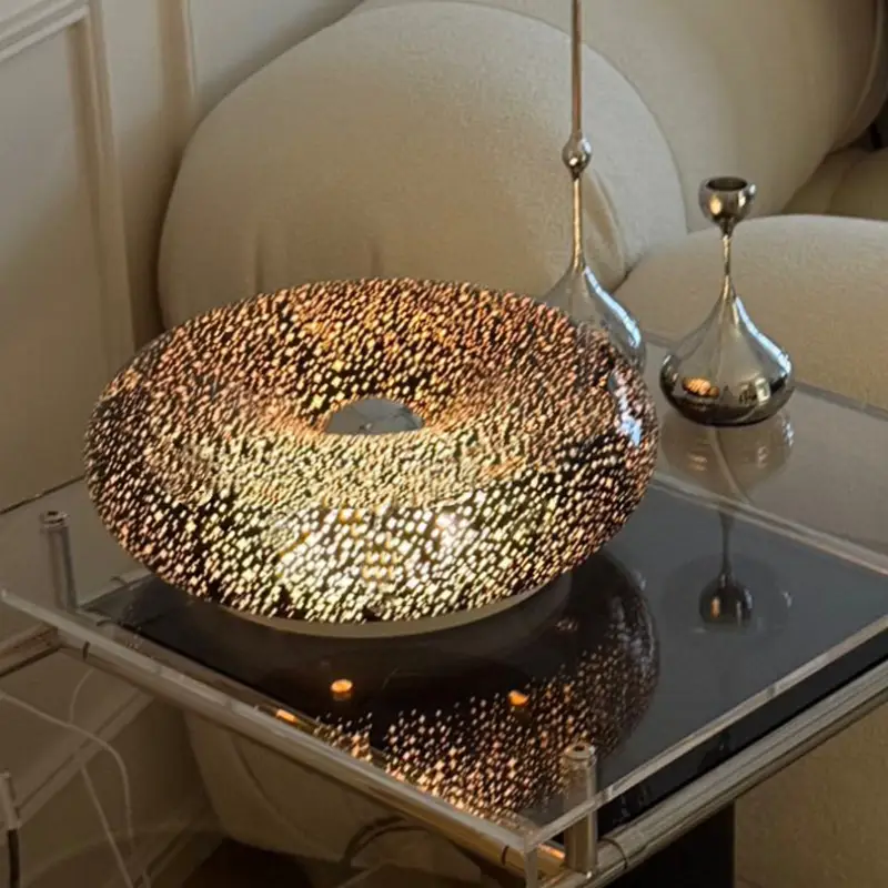 Creative Home Donut Starry Sky Small Night Lamp
