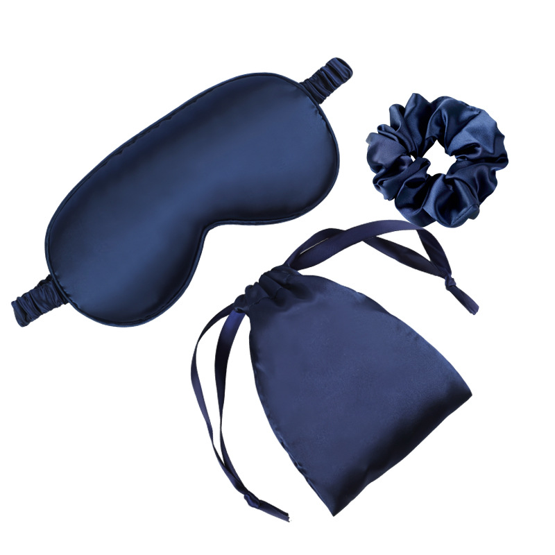 Womens Eye Mask Pouch And Headband Set