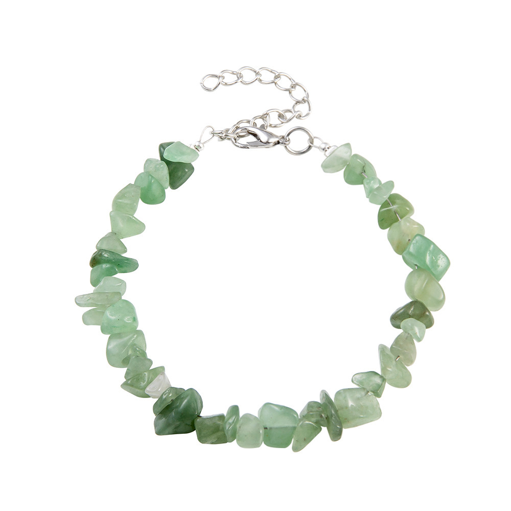Natural Gravel Bracelet Natural Crystal Irregular Yoga Bracelet Female Accessories Factory Direct Sales