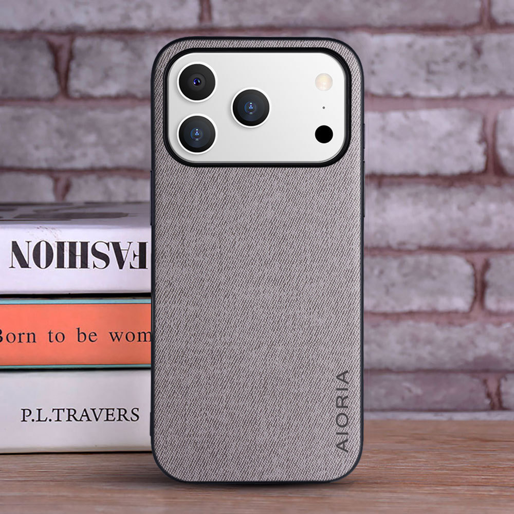 Simple Real Cloth Pattern Phone Case