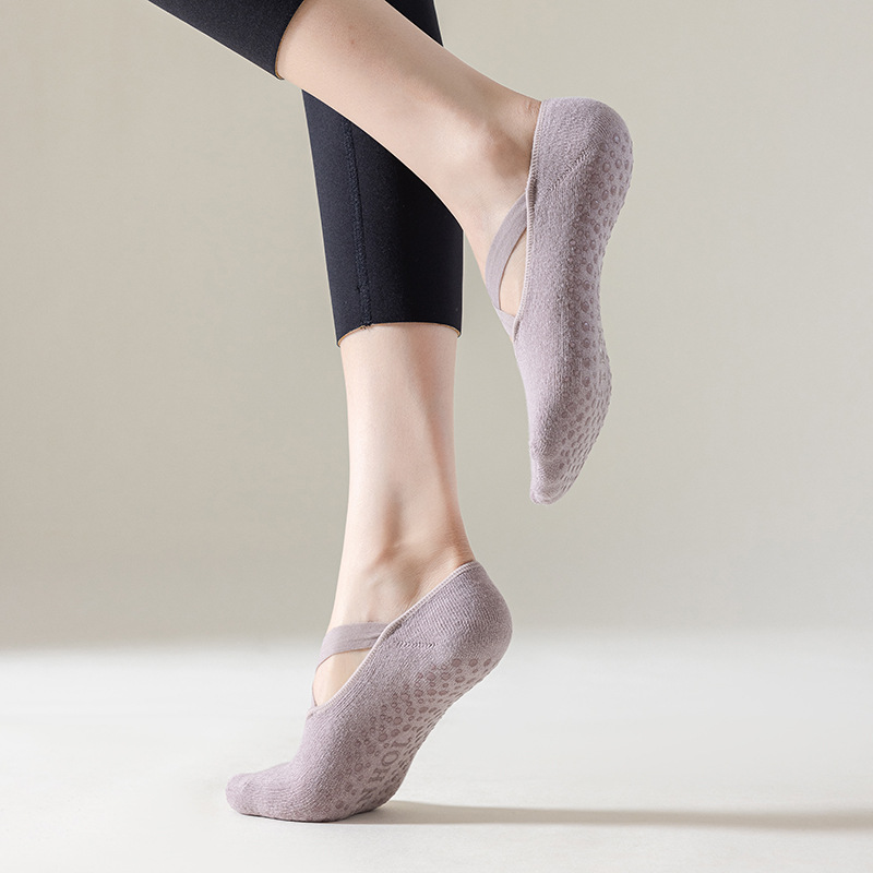 Title 4, Non-slip Yoga Socks Floor Professional Sports