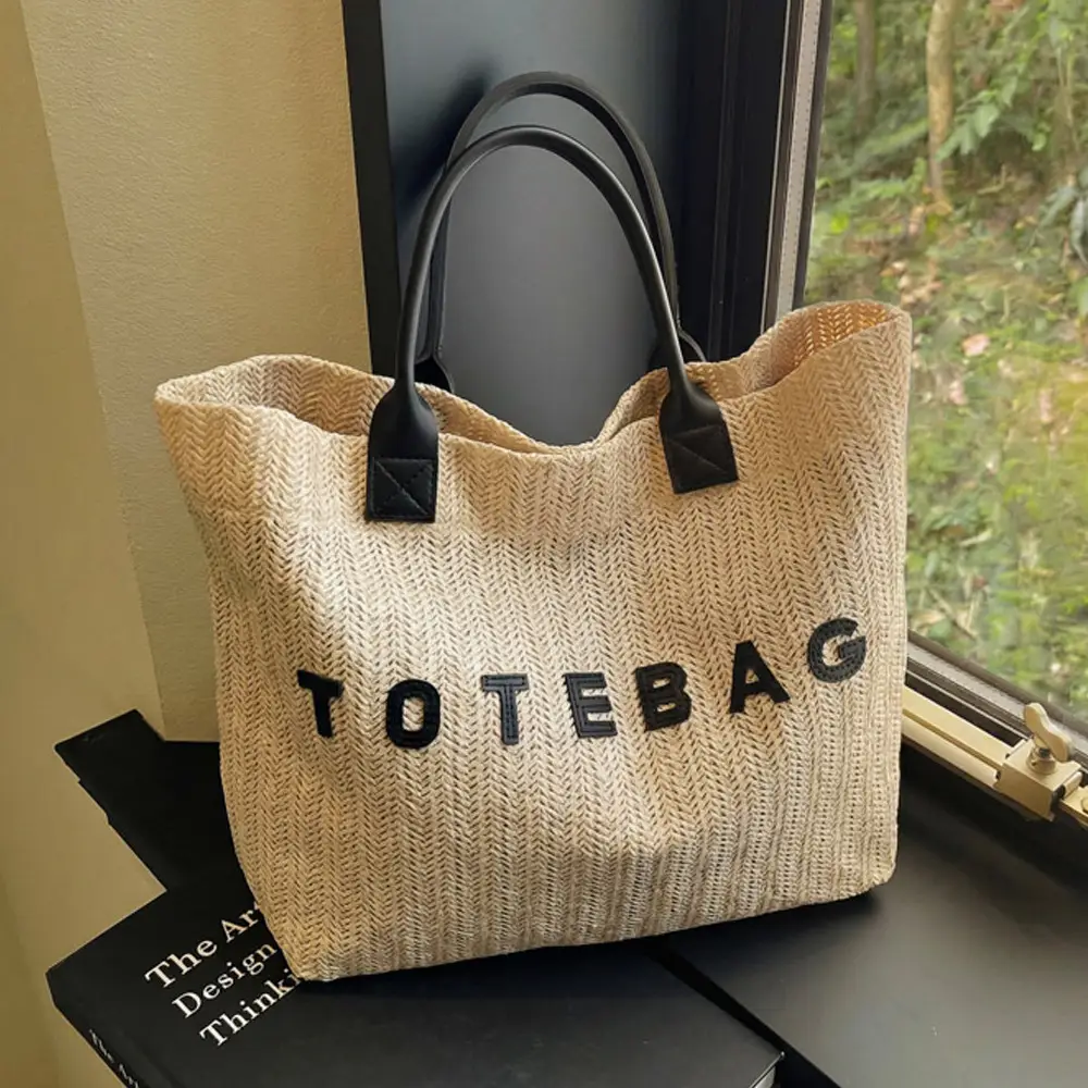 New Straw Beach Casual Large-capacity Tote Bag