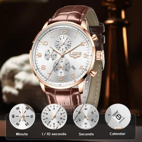 Mechanical Watch Side View and Texture