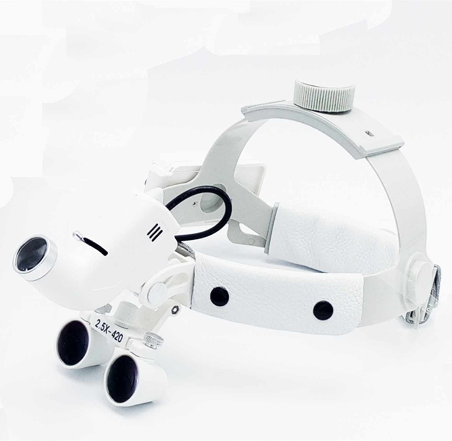 Head-mounted Medical Magnifying Lens LED Spotlight — foto 4