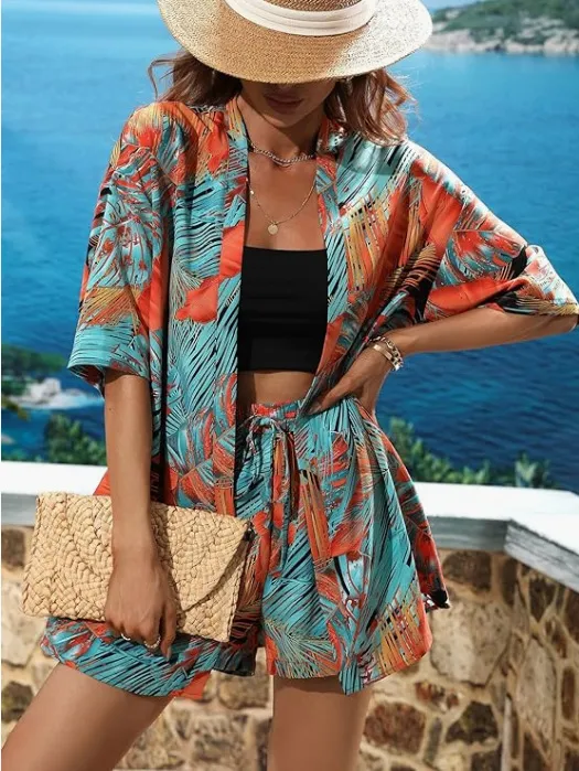 Women's Boho 2 piece Shirt 7 Style - Shop at LoveMi