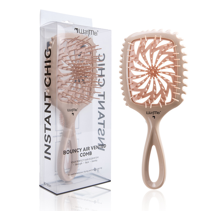 Original Design Whirlwind Hollow Hairdressing Comb