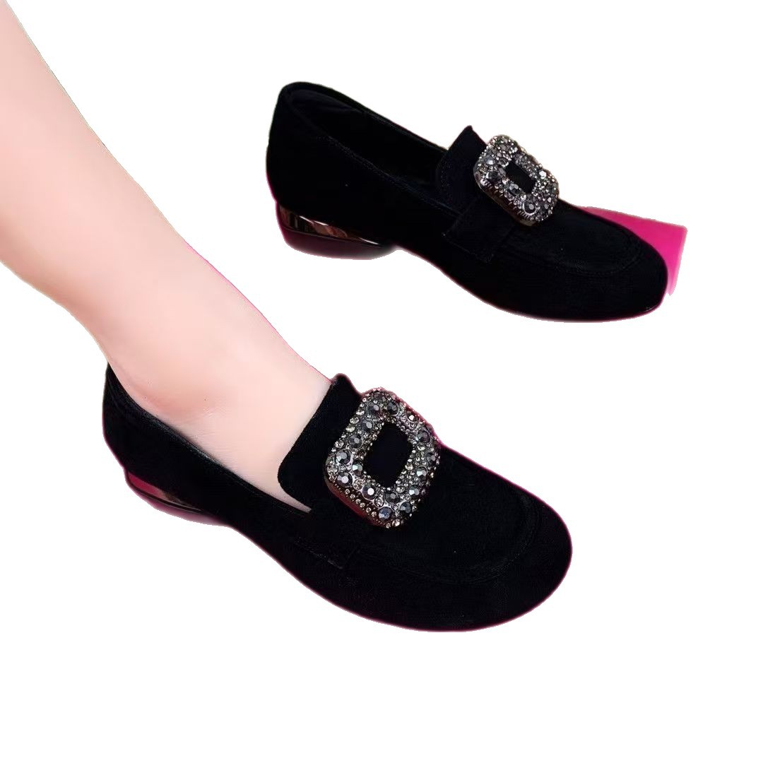 Rhinestone Low Heel Pumps, picture 4 of 4