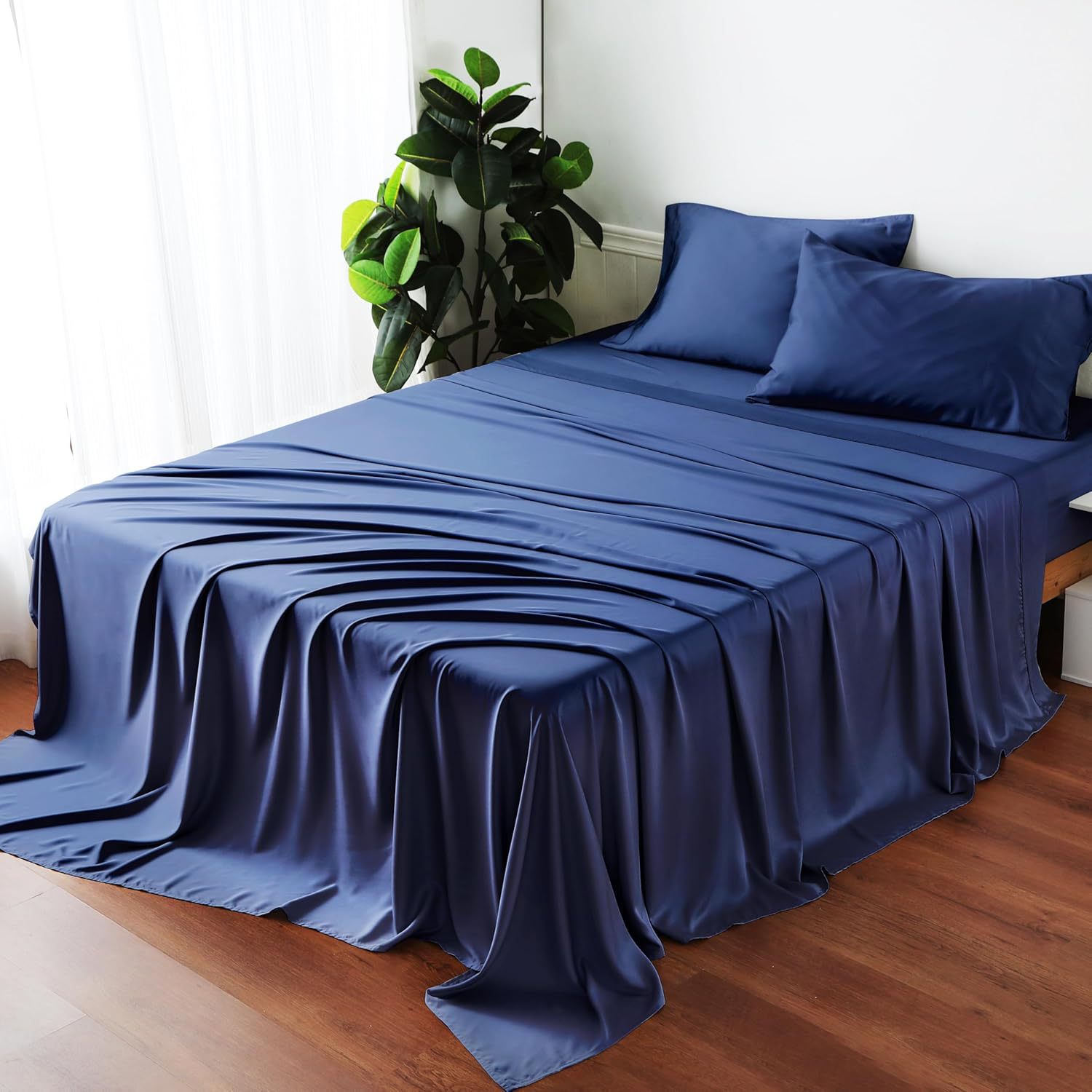Household Summer Bamboo Fiber Bed Sheets