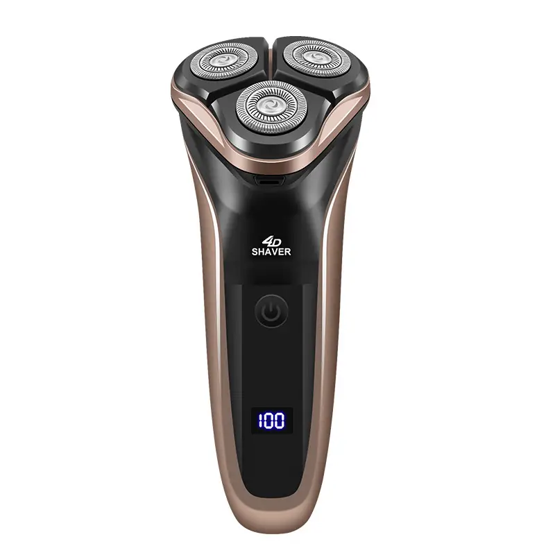 Three Cutter Head Double Ring Floating Men's Shaver