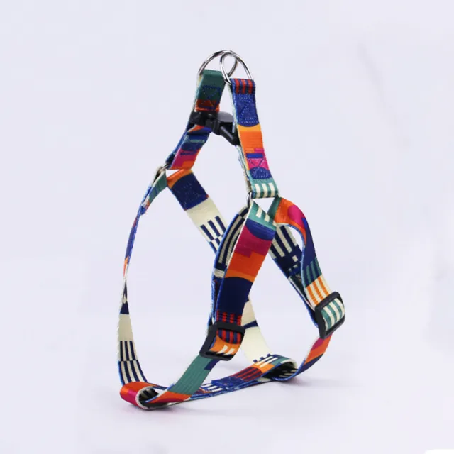 Hand Holding Rope Outing Dog Leash Dog Collar Three piece Set Purple Yellow Blue Single Che - Shop at LoveMi