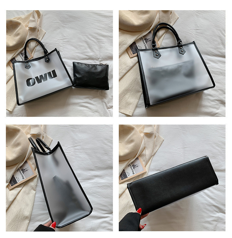 Title 2, Bolso de hombro transparente de PVC creativo Gr...