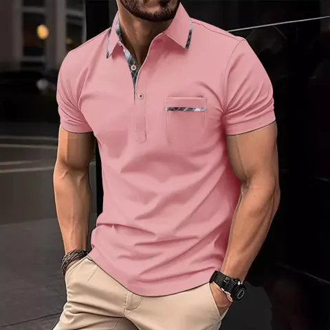 Lapel T-shirt Polo Shirt
