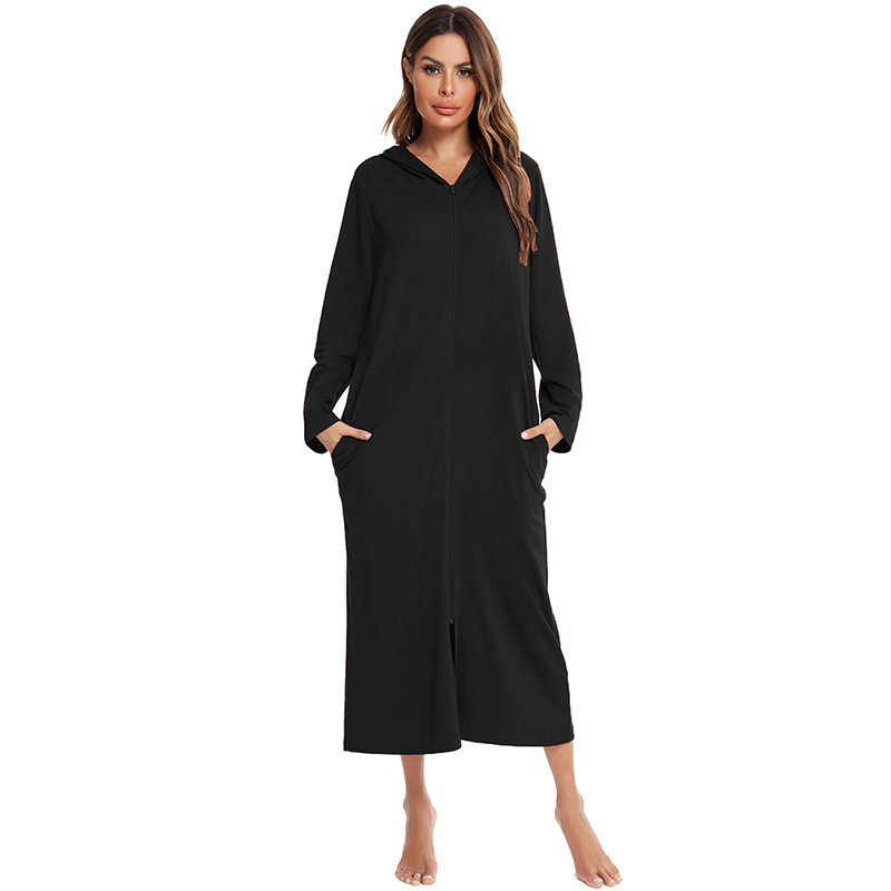 New Autumn And Winter Pajamas Women's Home Nightdress
