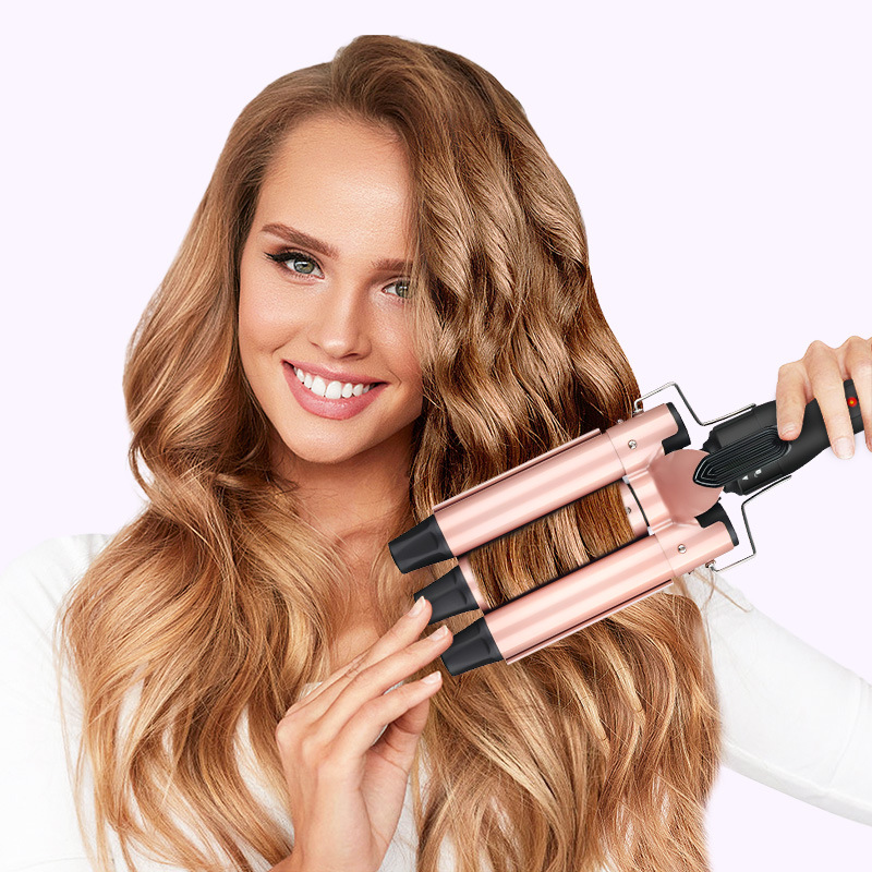 All-in-one Three-tube Water Wave Hair Curler